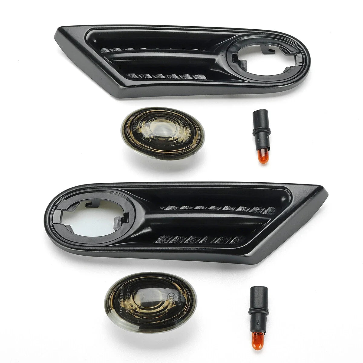 2X Amber Side Indicator Repeater Lights for BMW Mini Cooper R56 R57 (2007–2013)