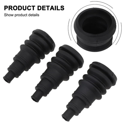 Rubber Firewall Grommet Set for 38in1in Lines (3 Piece Bundle)