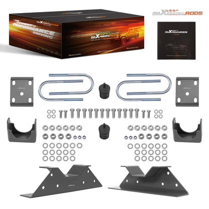 Rear 6" Drop Flip Lowering Kit w/ C-Notch for Chevrolet C10 (1973–1987)