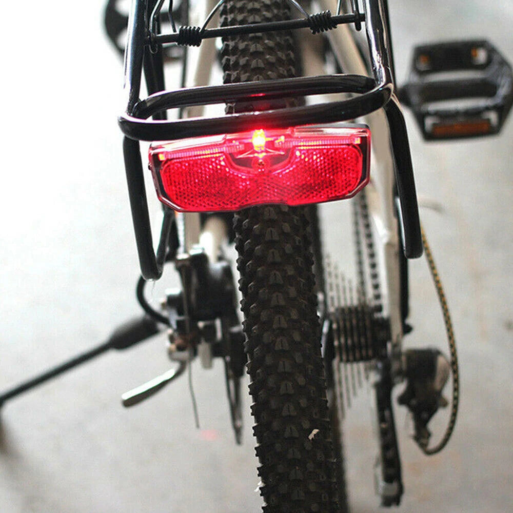 LED Rear Reflector Tail Light for Bicycle Luggage Rack