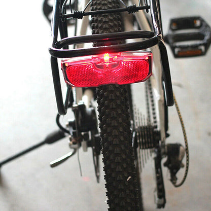 LED Rear Reflector Tail Light for Bicycle Luggage Rack