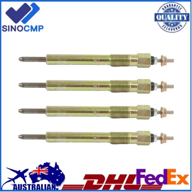 Set of 4 Glow Plugs for Isuzu 4JB1 4JG1 4JA1 (8941337599)