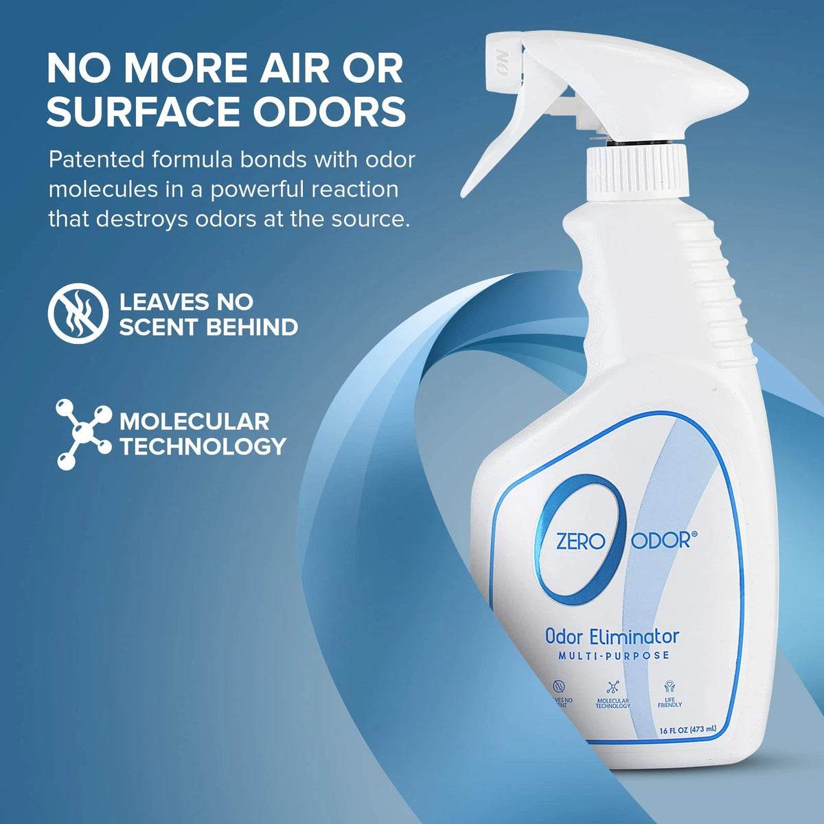 Zero Odor Multi-Purpose Eliminator for Air (16 Fl Oz)