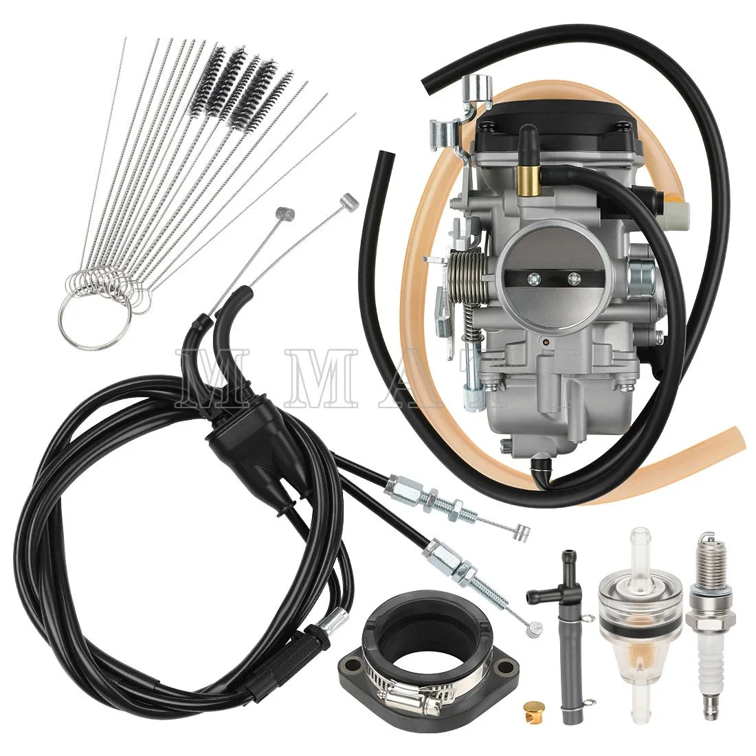Carburetor for Kawasaki KLR650 (2008–2018) w/ Throttle Cable, Intake Manifold