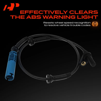 Front ABS Wheel Speed Sensor for BMW 528i 535i 535i xDrive (2008–2010) - 34526760045, 34526771702, 0265007848, 5S10531, ALS457