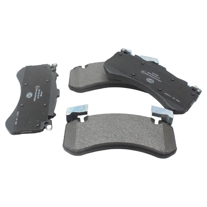 Set of 4 Hella Front Low-Met Disc Brake Pads for Audi A8 Quattro S6 S7 S8