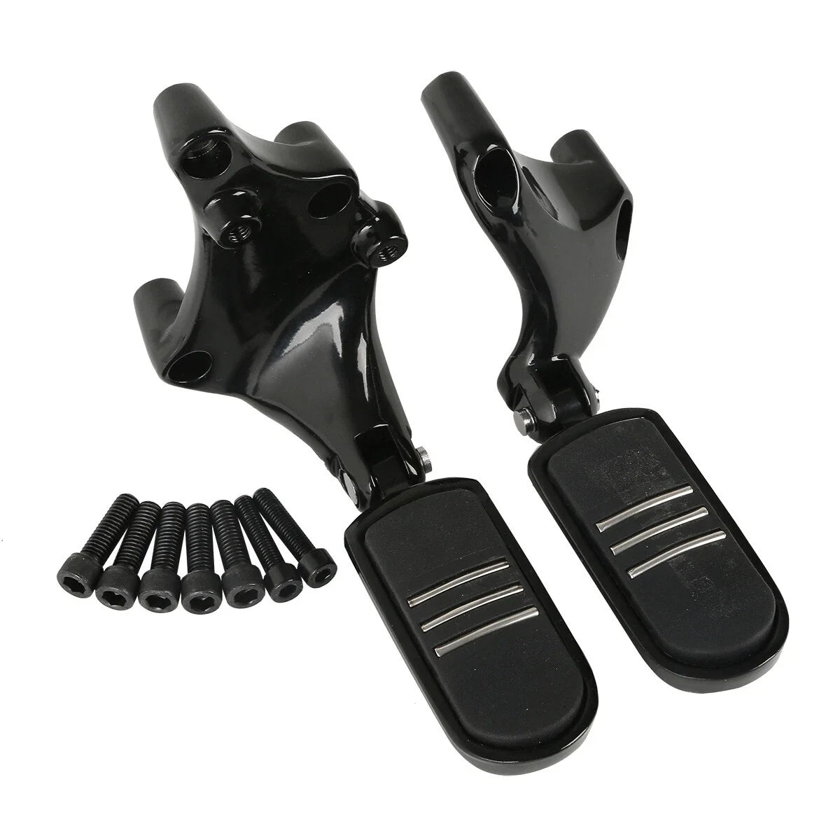 Rear Passenger Seat with Footpegs for Harley Sportster Iron 883 1200 (2016–2022)