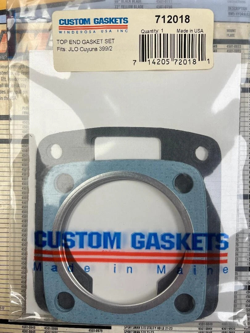 Top End Gasket Kit for Jlo-Cuyuna 399/2 (NOS) 710018