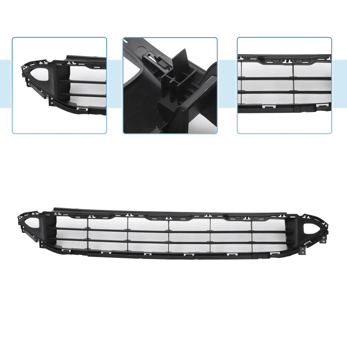 Front Lower Hood Bumper Grille Grill for Nissan Rogue 2.5L (2021) No.622546RA0A
