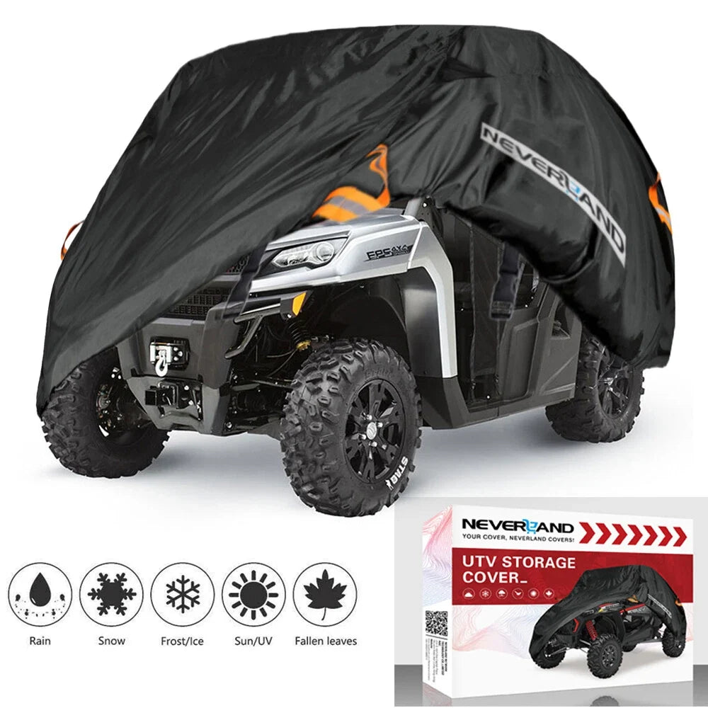 Utility Vehicle Storage Cover for Waterproof All Weather