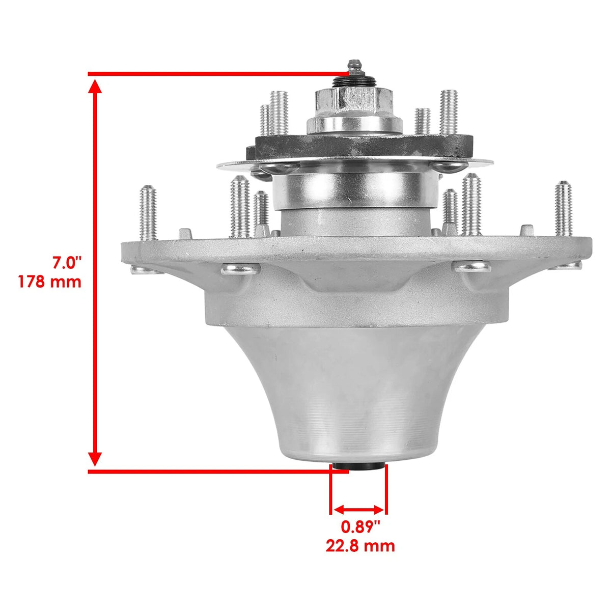 3 Spindle Assembly for John Deere 2032R 2038R 3039R (TCA24881, TCA51058, SD148A1009)