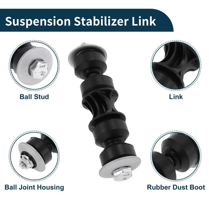 Set of 2 Rear Stabilizer Bar Links for Dodge Caliber (2010–2012) No. 5151803AA