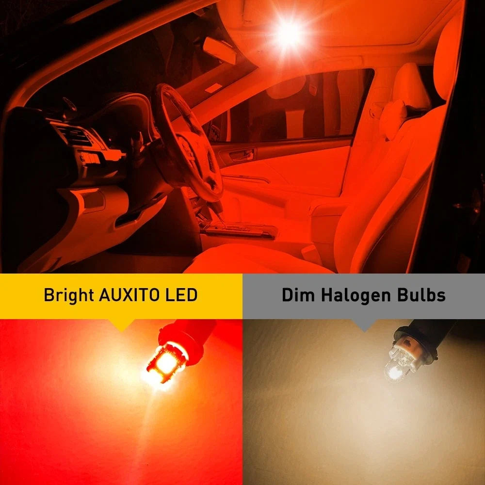 AUXITO T10 194 192 168 LED Parking Light Bulbs (Error Free) 2X