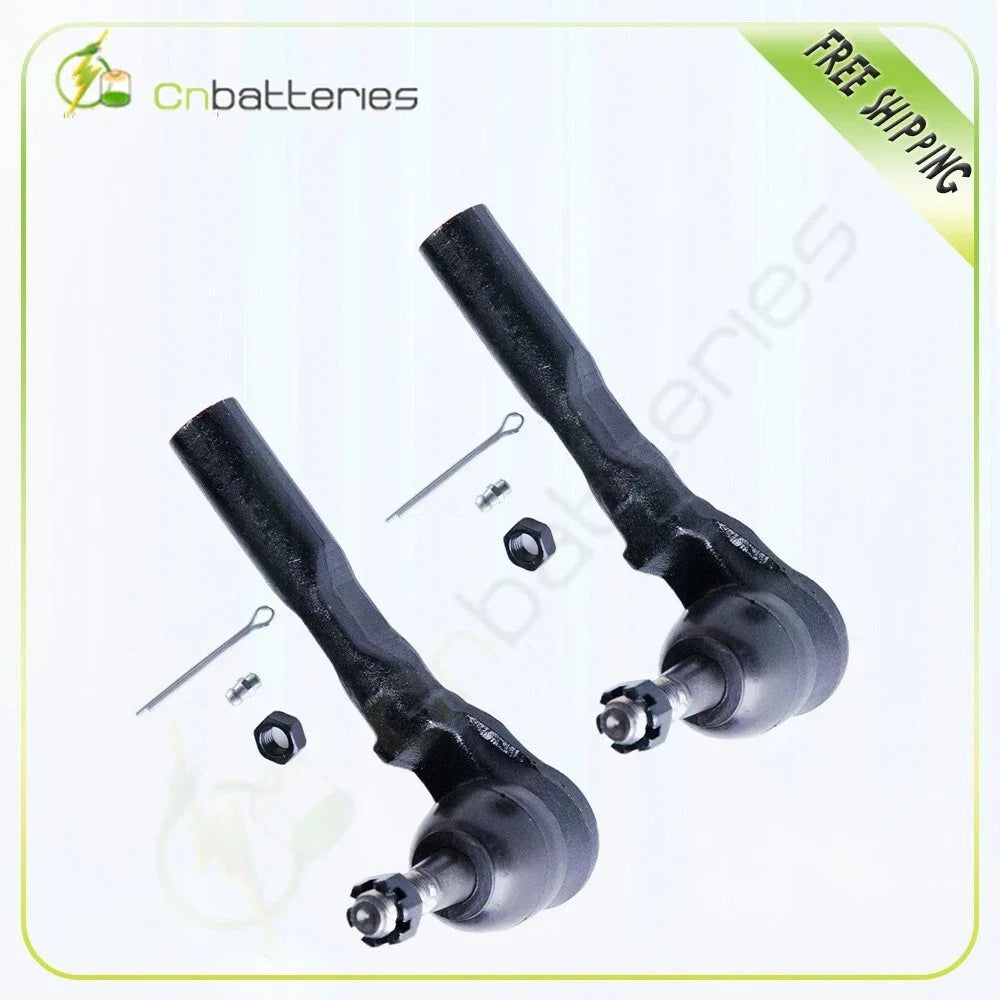 Set of 2 Front Outer Tie Rod Ends for GMC Sierra Classic 1500 (2007)