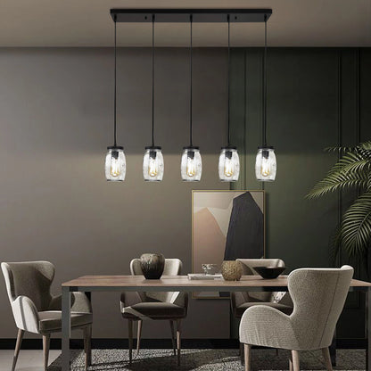 Mason Jar Chandelier Pendant Light Fixture for Kitchen Island