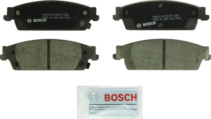 Rear Brake Kit 345mm Drilled Rotors Bosch Ceramic Pad for Cadillac Chevrolet GMC