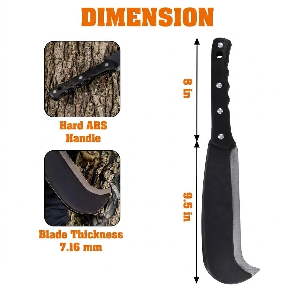 Carbon Steel Billhook Sickle Machete for Yard Tool (2010–2023)