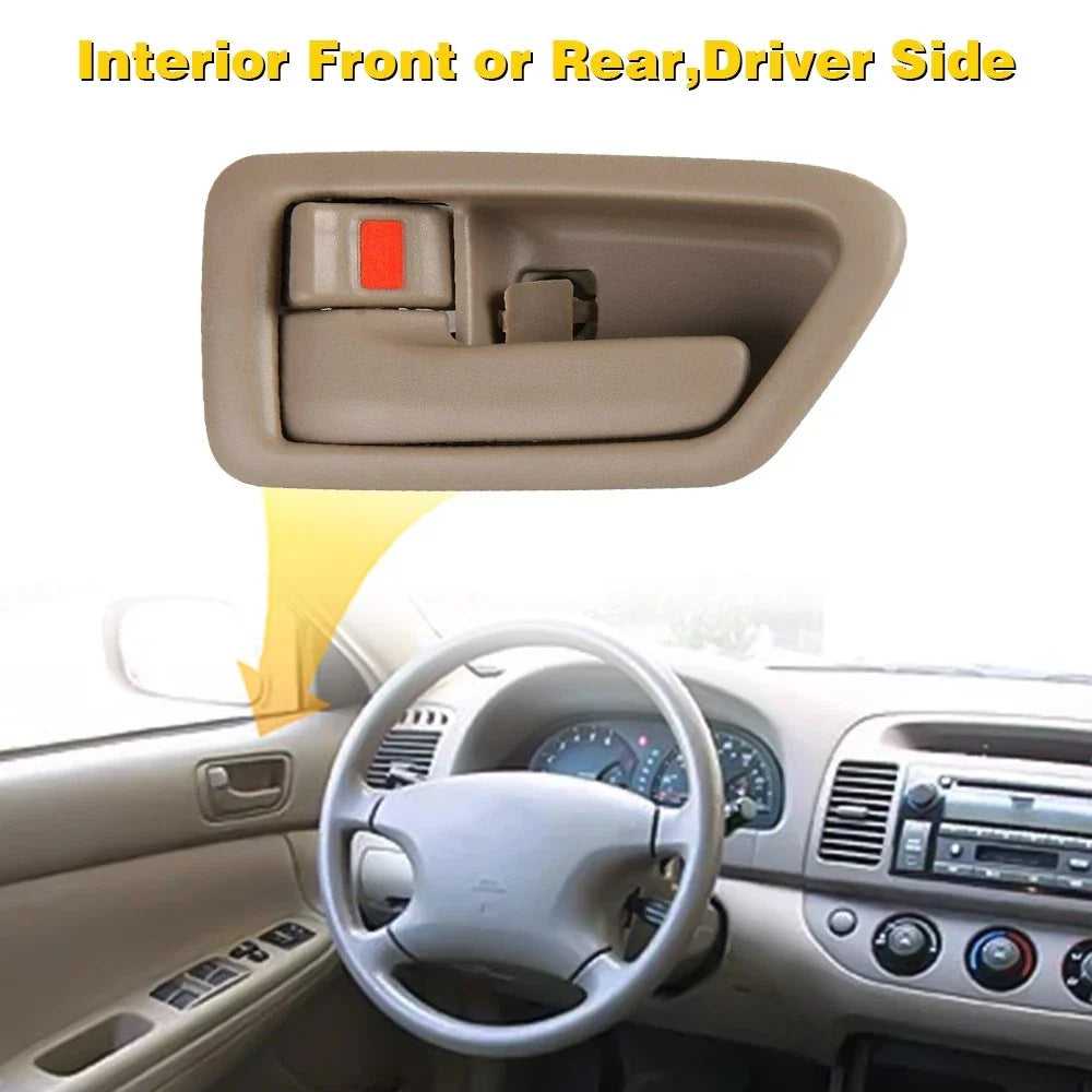 Tan Door Handle Left Driver for Toyota Camry (1997–2001)