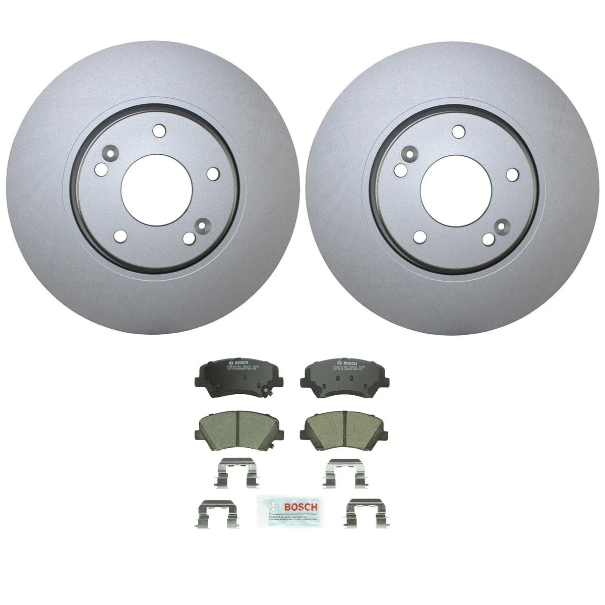 Front Brake Kit with 300mm Rotors & Bosch Pads for Kia Forte (2010–2019)