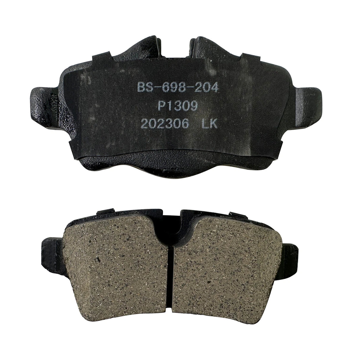 Set of 4 Rear Ceramic Brake Pads for Mini Cooper (2007–2015) P-1309, 1309