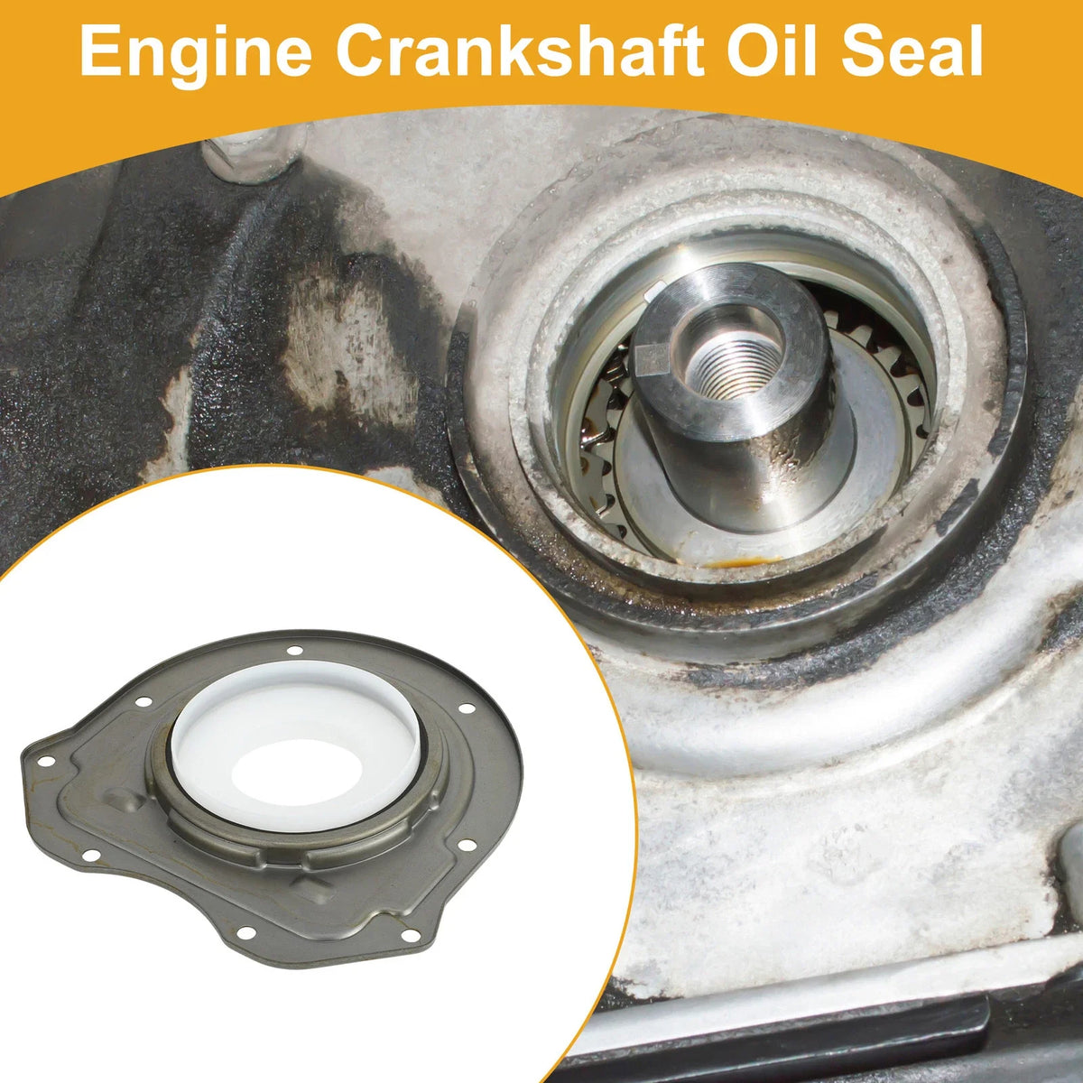 1 Pc Crankshaft Oil Seal for Ford Transit (2018–2019) No. 1352017