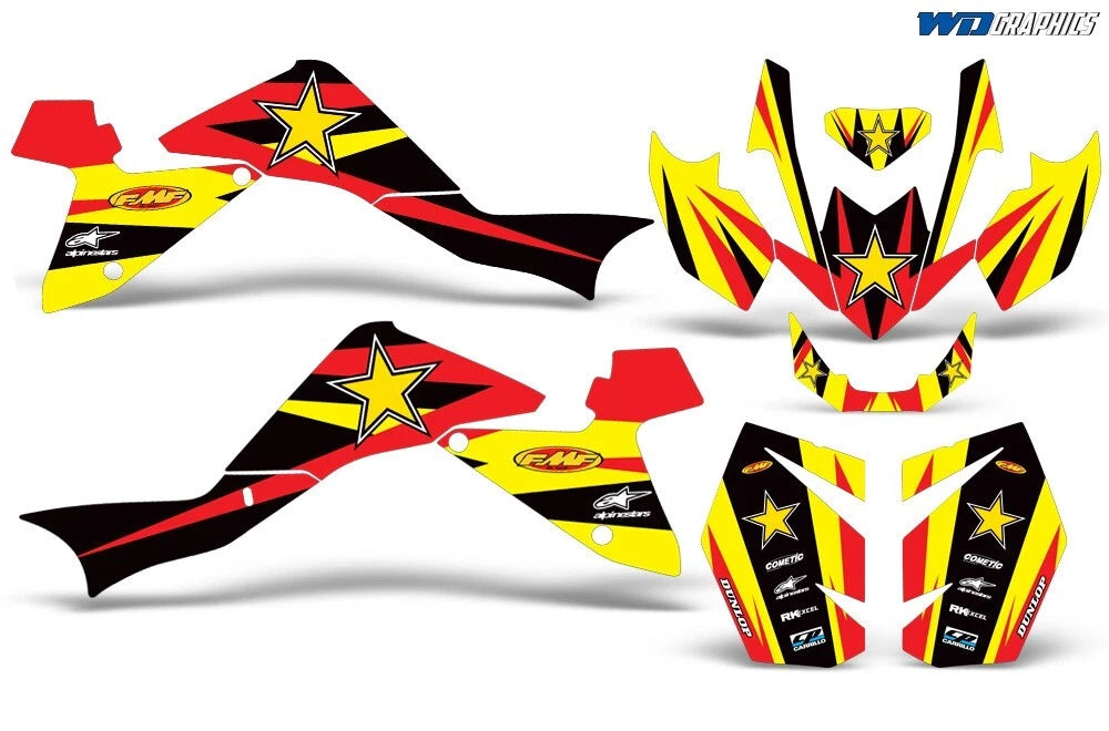 Graphic Decals Stickers for Suzuki LTZ400 (2009–2016)