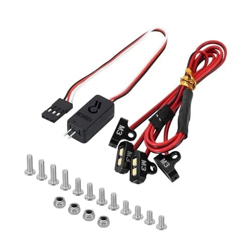 4X LED Rock Lights Kit for SCX10 TRX4 1/10 RC