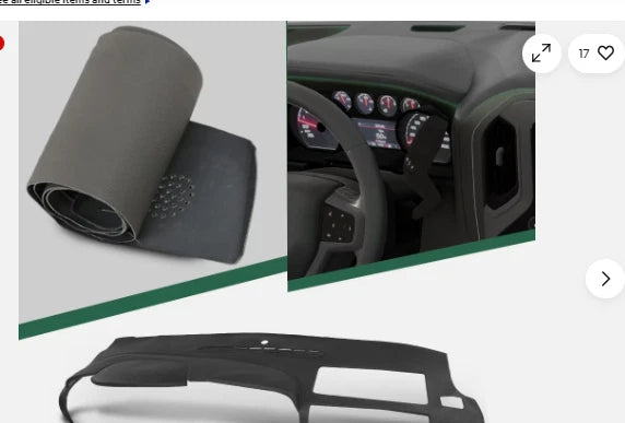 TPE Soft Dash Cover for Silverado Sierra (2007–2014) jijia091802