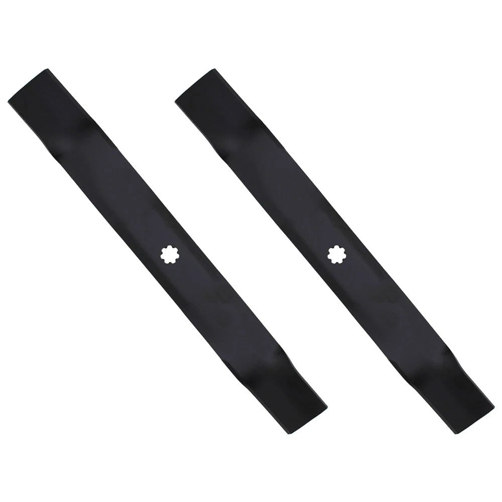 2 Blade Set for John Deere Mowers (42-Inch Cut) Replaces GX22151