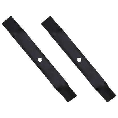 2 Blade Set for John Deere Mowers (42-Inch Cut) Replaces GX22151