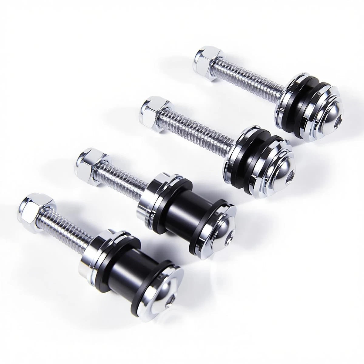 Detachable Sissy Bar Docking Hardware Kit for Harley Sportster (XL883 XL1200)