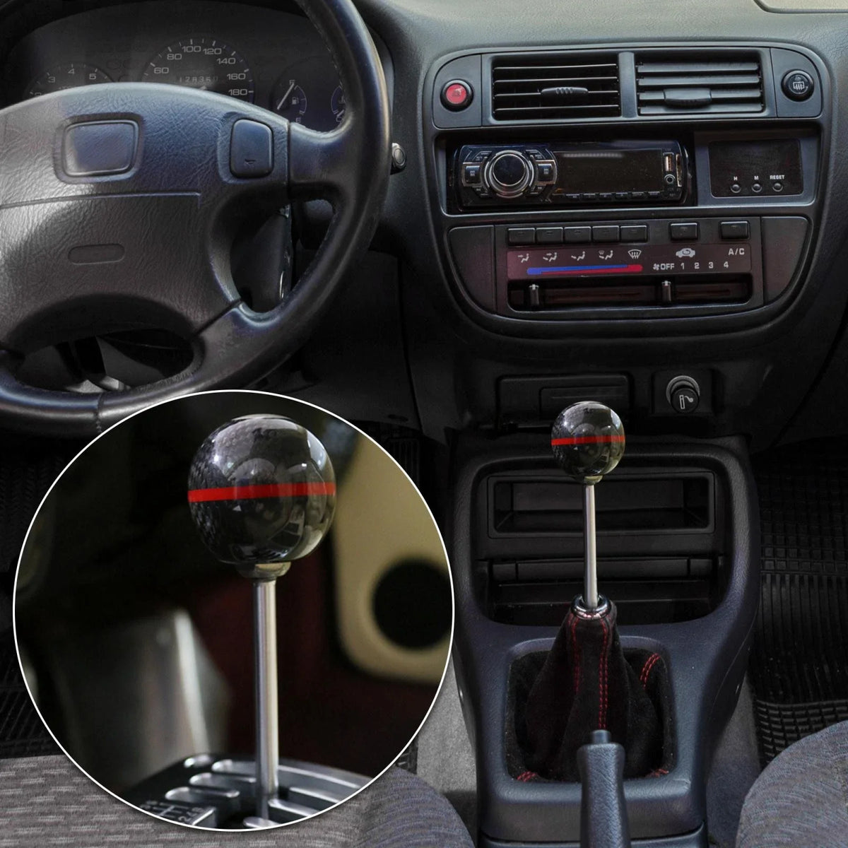 4" Gear Shift Knob Extender for Honda (M10X1.5)