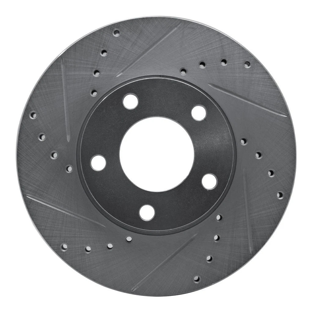 Set of 4 Slotted and Drilled Rotors for Mazda 3 (2004–2013) ALX-PAU-DF-7612-80002-CLA1