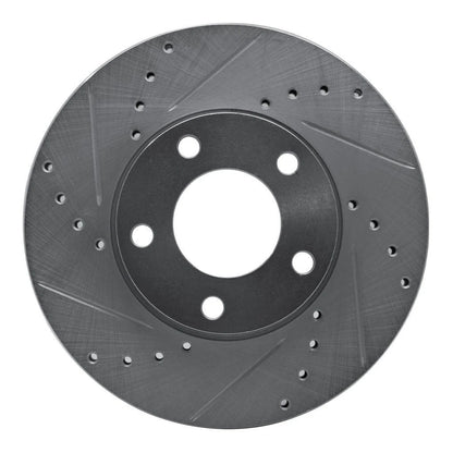 Set of 4 Slotted and Drilled Rotors for Mazda 3 (2004–2013) ALX-PAU-DF-7612-80002-CLA1
