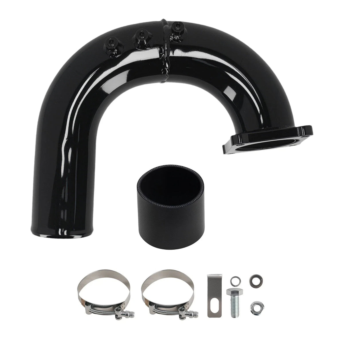 Performance Diesel Intake Pipe for Dodge Ram 5.9L (2003–2007) 3" Clamps Black