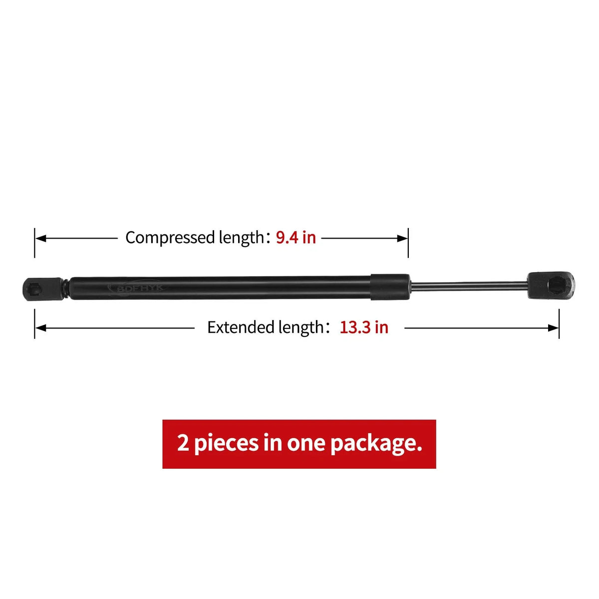 2X Hood Lift Support Struts for Ford F-150 (1995–1996) F-250 (1997–2004) 4478