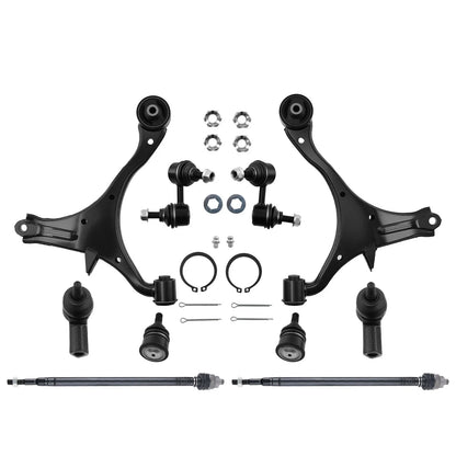 10x Control Arms Sway Bars Tie Rods for Honda Civic Acura EL (2001–2005)