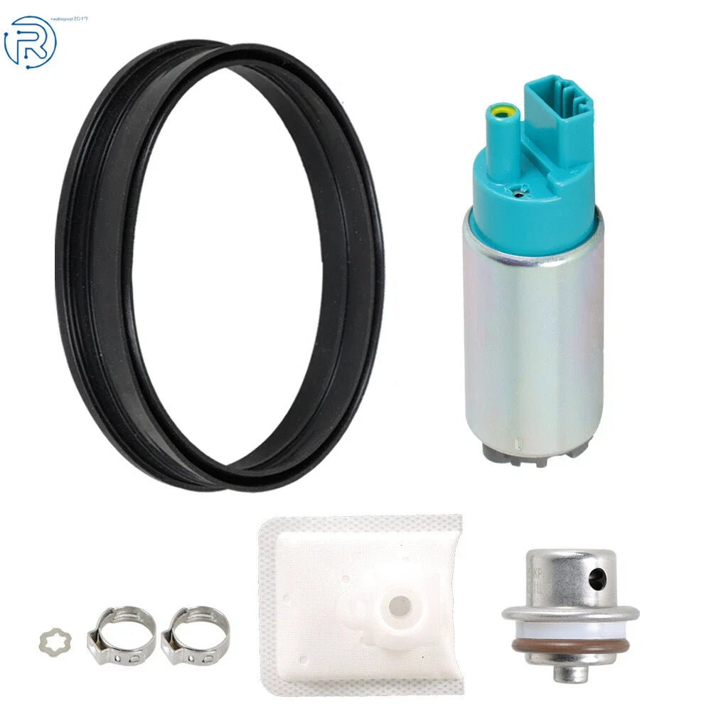Fuel Pump Set with Regulator, Gasket, Strainer for Suzuki King Quad 450 (2007–2010)