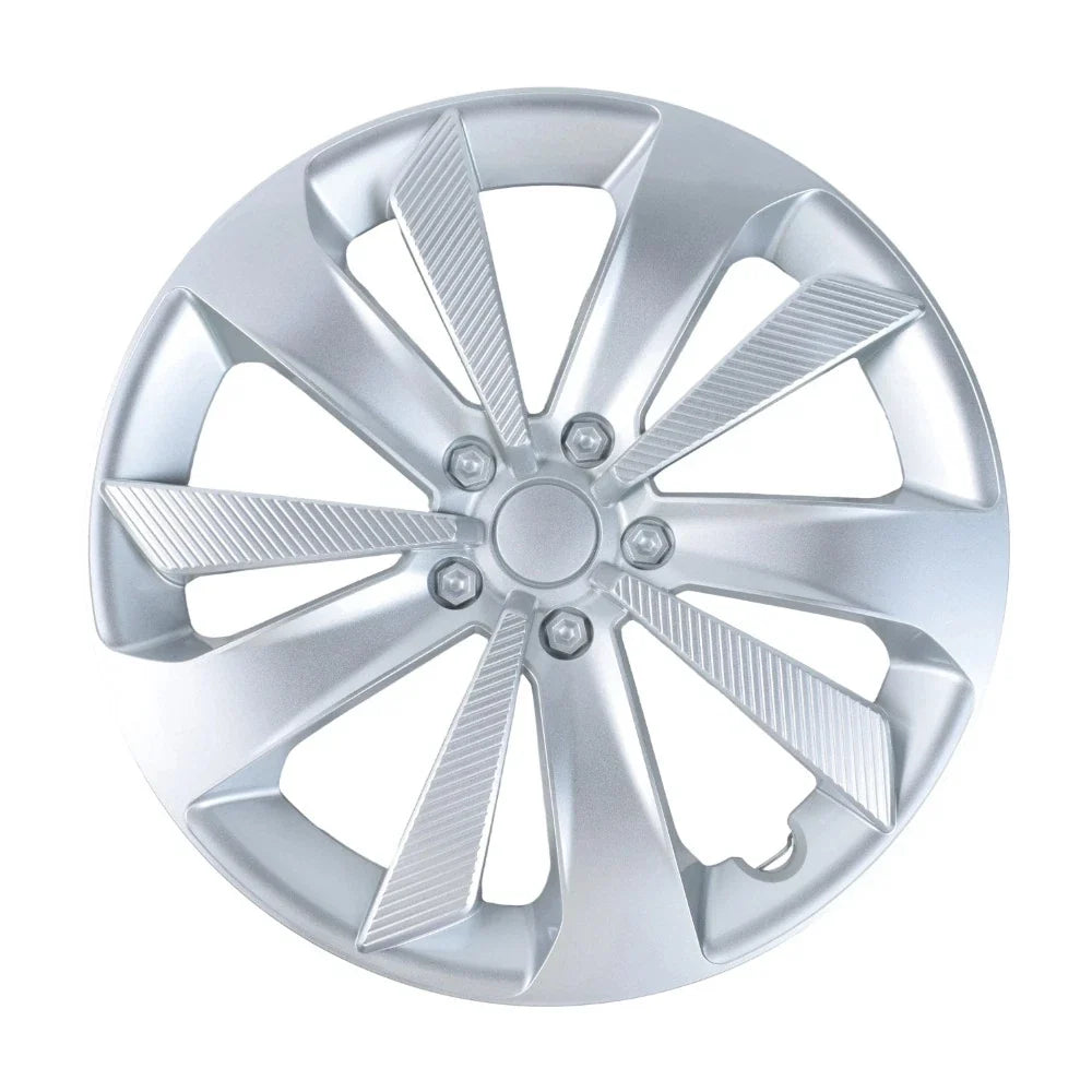 Set of 4 16" Silver Hubcaps for Subaru Impreza (2017–2023) 28811FL010