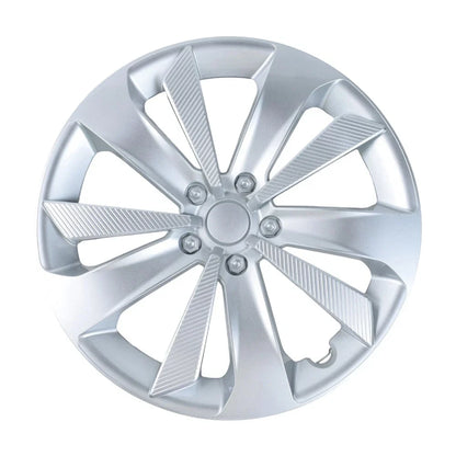 Set of 4 16" Silver Hubcaps for Subaru Impreza (2017–2023) 28811FL010
