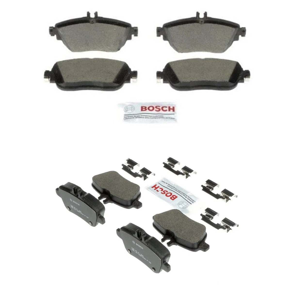 Bosch Quietcast Brake Pad Kit for Mercedes X156 GLA250 (2015–2020)