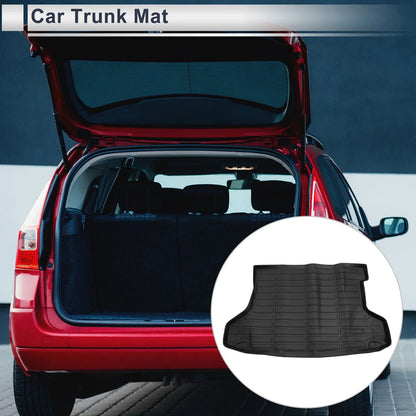 Cargo Liner Rear Trunk Mat for Honda HR-V FWD (2016–2022) TPE Long Grid Pattern