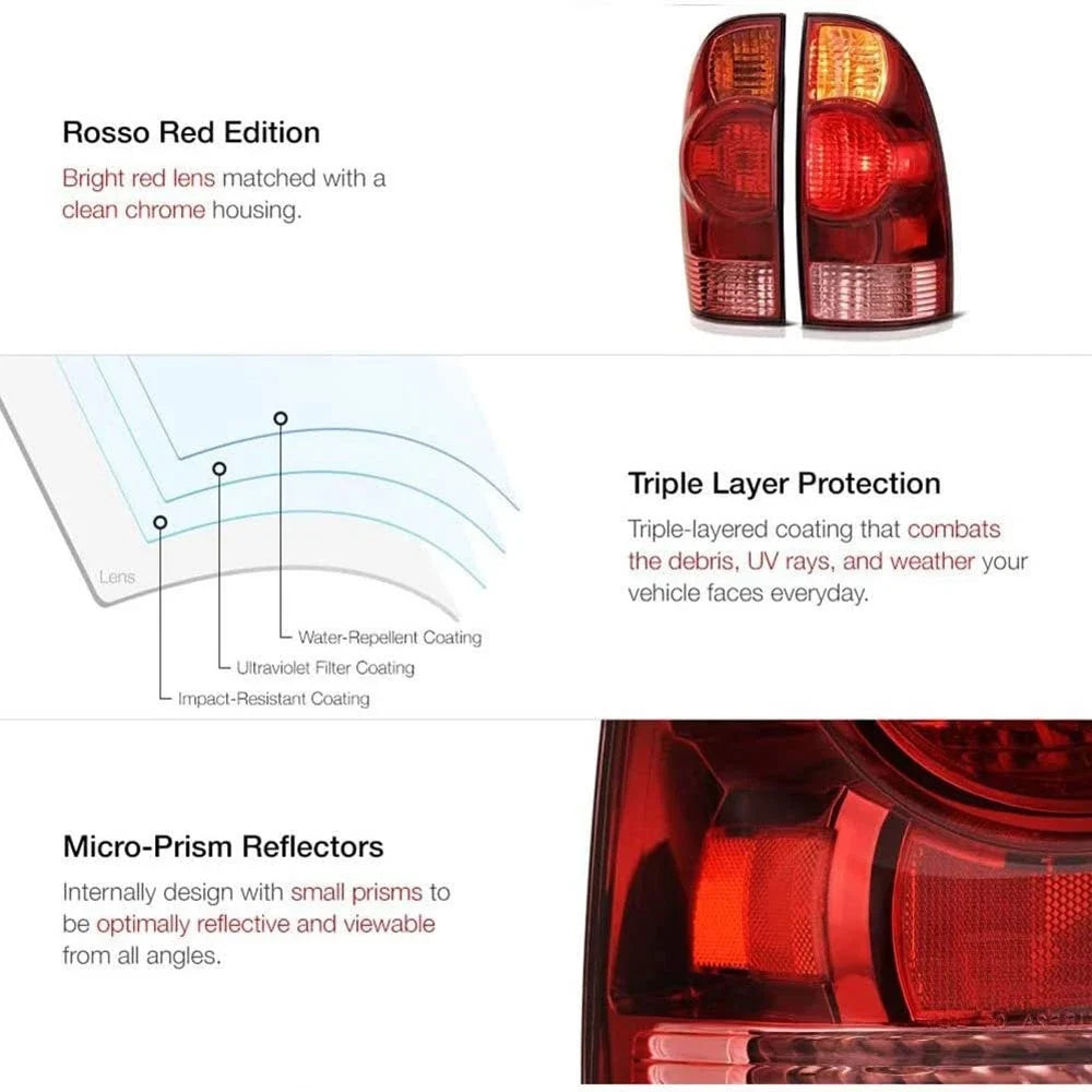 Tail Light Brake Lamp 81550-04150 for Toyota Tacoma (2005–2015)