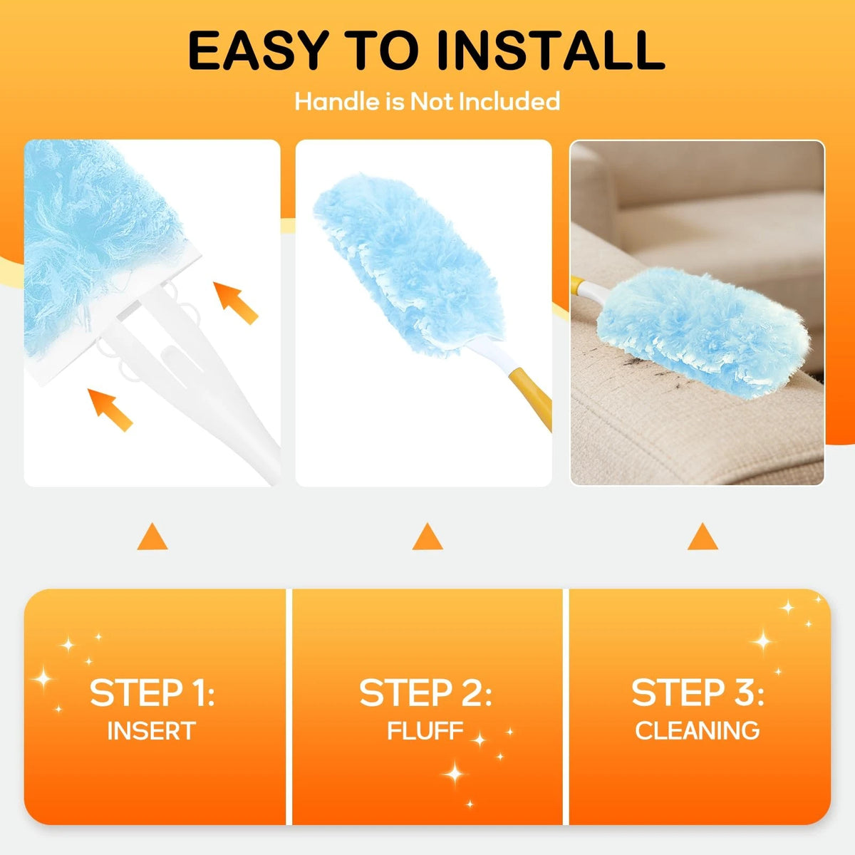 25 Count Microfiber Electrostatic Cleaning Kit for Duster