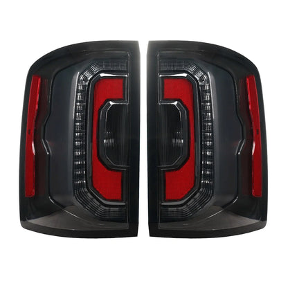 Halogen Upgrade LED Tail Lights for GMC Sierra 1500 2500/3500HD (2014–2018)