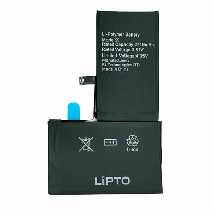 Replacement Battery for iPhone 6 6S 7 Plus 8 X XS XR MAX 11 12 (2014–2021)