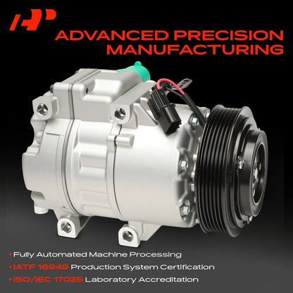 A/C Compressor with Clutch for Kia Sorento (2019–2020) 141717NC, 977001C6400, 97701C6400R