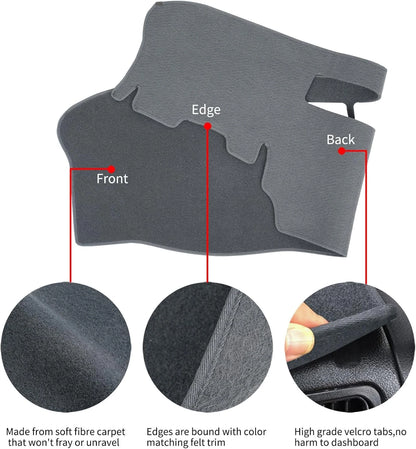 Dashboard Cover Mat Pad for Chevrolet S10 (1994–1997) JZS10ZGD9497G