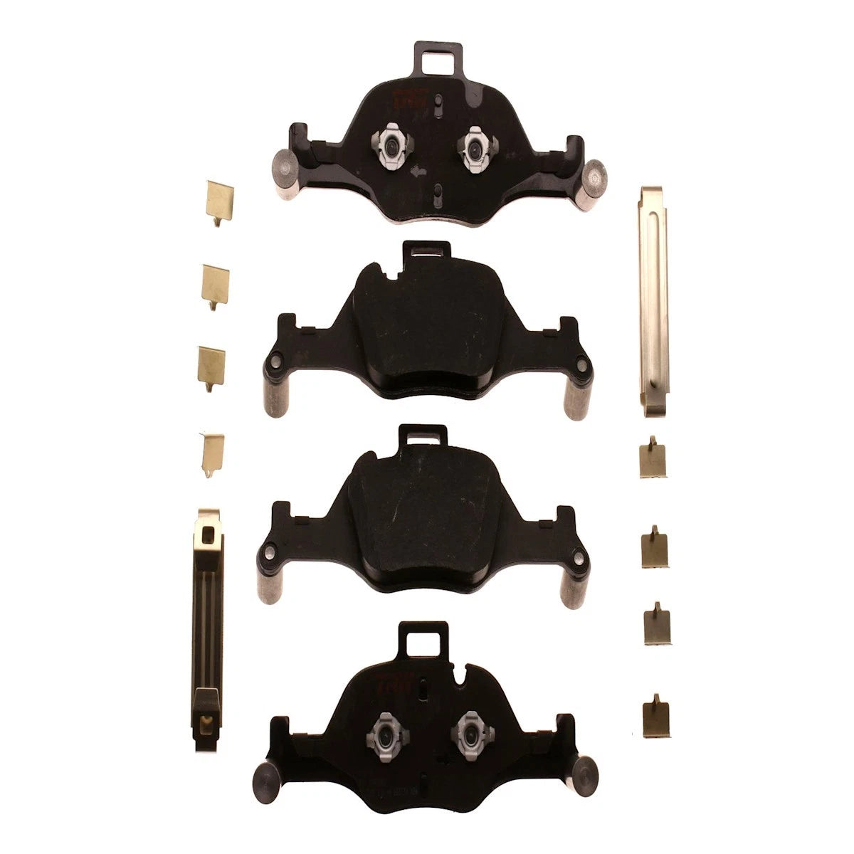 2X TRW Brake Pad Set Front for BMW X5 X6 540i xDrive 530i (2017–2021) TXH2060, 34116883470