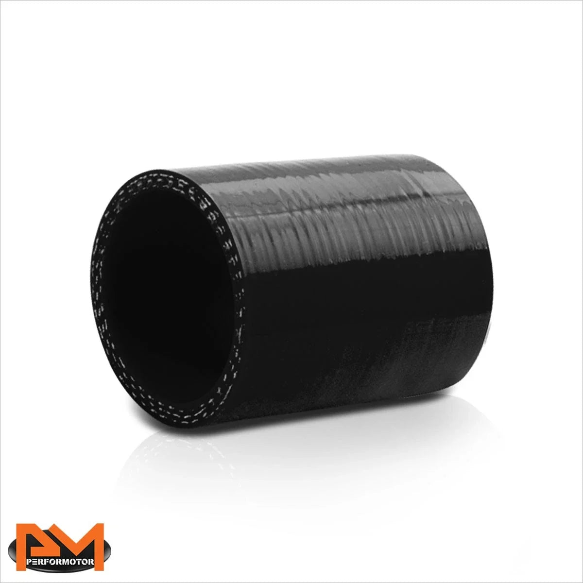 2.5" Straight Coupler for Intake/Intercooler/Charger (4-Ply Silicone)